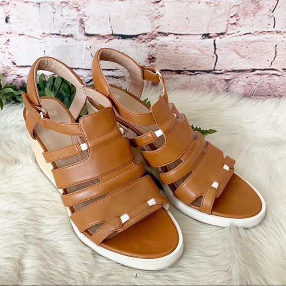 Camper Shoes - Camper Brown Wedge Sandals Size 40